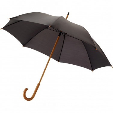 Logotrade werbemittel das Foto: Jova 23" Regenschirm mit Holzstange und -griff