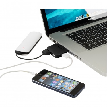 Logotrade Werbegeschenke das Foto: Gaia USB Hub mit 4 Anschlüssen