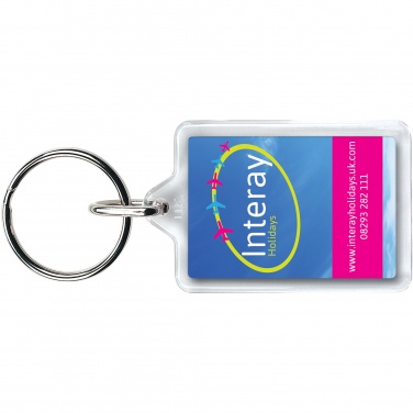 Logotrade Werbegeschenke das Foto: Midi kompakter Y1 Schlüsselanhänger