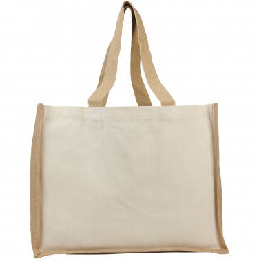 Logotrade Werbeartikel das Foto: Varai 320 g/m Canvas und Jute Einkaufstasche 23L