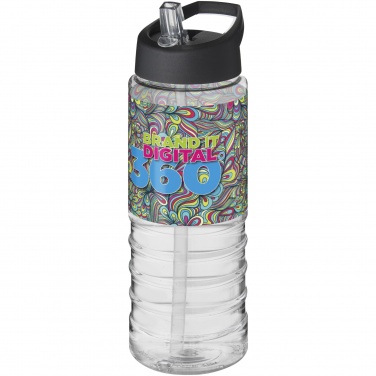 Logotrade Werbegeschenke das Foto: H2O Active® Treble 750 ml Sportflasche mit Ausgussdeckel