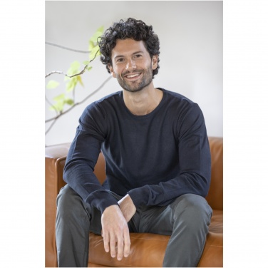 Logotrade Werbeartikel das Foto: Merrit Pullover mit Rundhalsausschnitt für Herren