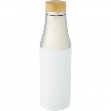 Logotrade werbemittel das Foto: Hulan 540 ml Kupfer-Vakuum Isolierflasche mit Bambusdeckel