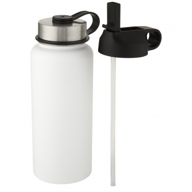 Logotrade Werbegeschenke das Foto: Supra 1 l Kupfer-Vakuum Isolierflasche mit 2 Deckeln