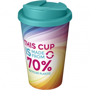 Logotrade Werbeartikel das Foto: Brite-Americano® Eco 350 ml Isolierbecher mit auslaufsicherem Deckel