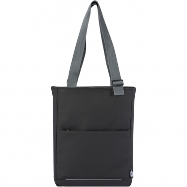 Logotrade werbemittel das Foto: Aqua wasserabweisende 14" Laptop-Tragetasche aus GRS Recyclingmaterial 14 L