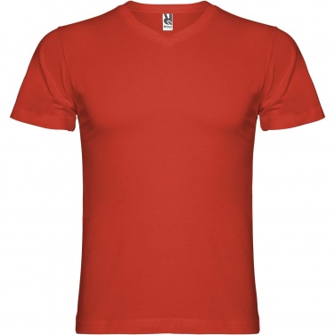 Logotrade Firmengeschenke das Foto: Samoyedo T-Shirt mit V-Ausschnitt für Herren