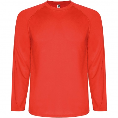 Logotrade Logogeschenke das Foto: Montecarlo Langarm-Sport-Shirt für Kinder