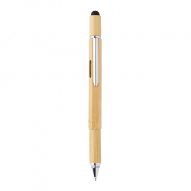 Logotrade Geschäftsgeschenke das Foto: 5-in-1 Bambus Tool-Stift