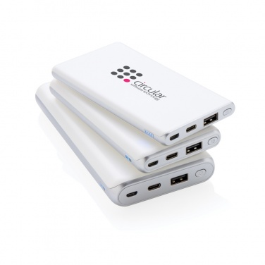 Logotrade Werbegeschenke das Foto: Ultraschnelle 10.000 mAh Powerbank mit PD