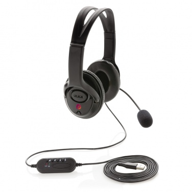 Logotrade werbemittel das Foto: Over-Ear Headset mit Kabel