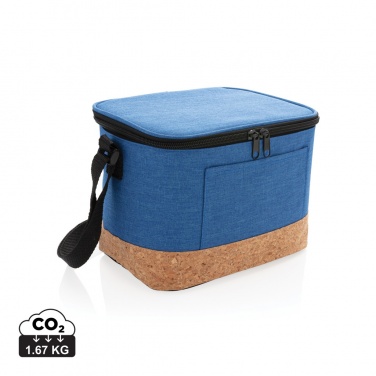 Logotrade Geschäftsgeschenke das Foto: Two-Tone Kühltasche mit Korkdetails