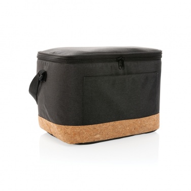 Logotrade Logogeschenke das Foto: Impact AWARE™ XL RPET Two-Tone Kühltasche mit Korkdetail