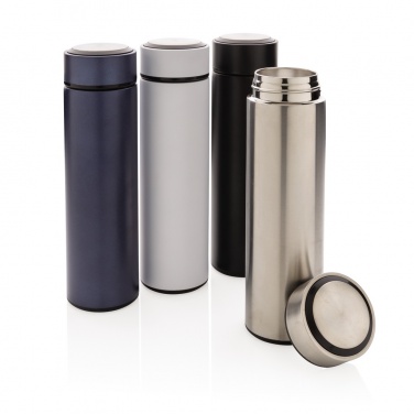 Logotrade werbemittel das Foto: Vakuum Stainless Steel Flasche mit gebürstetem Metalldeckel