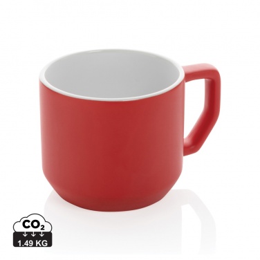Logotrade Werbeartikel das Foto: Moderne Keramiktasse, 350ml