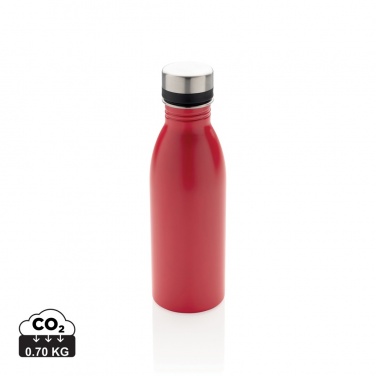 Logotrade Werbegeschenke das Foto: Deluxe Wasserflasche aus RCS recyceltem Stainless-Steel