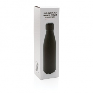 Logotrade Werbegeschenke das Foto: Solid Color Vakuum Stainless-Steel Flasche 1L