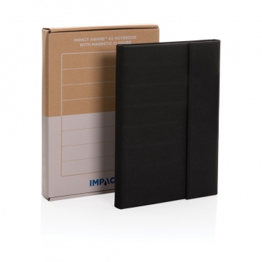 Logotrade Logogeschenke das Foto: Impact Aware™ A5 Notebook mit Magnetverschluss