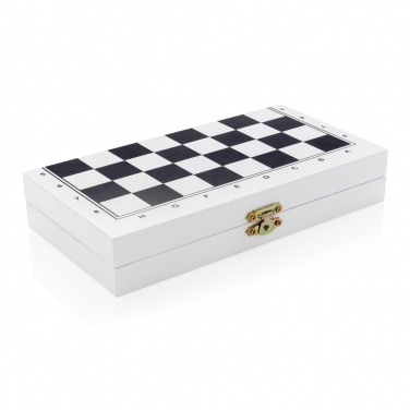 Logotrade Geschäftsgeschenke das Foto: Deluxe 3-in-1-Brettspiel in Box