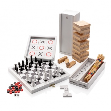 Logotrade Firmengeschenke das Foto: Deluxe 3-in-1-Brettspiel in Box