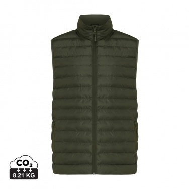 Logotrade Logogeschenke das Foto: Iqoniq Meru Herren Bodywarmer aus recyceltem Polyester
