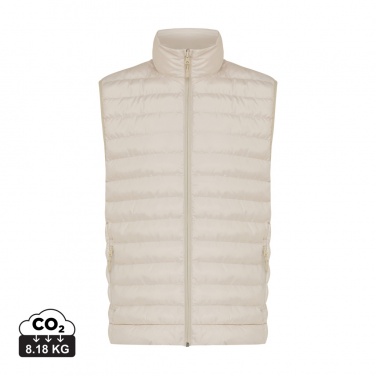 Logotrade Firmengeschenke das Foto: Iqoniq Meru Herren Bodywarmer aus recyceltem Polyester