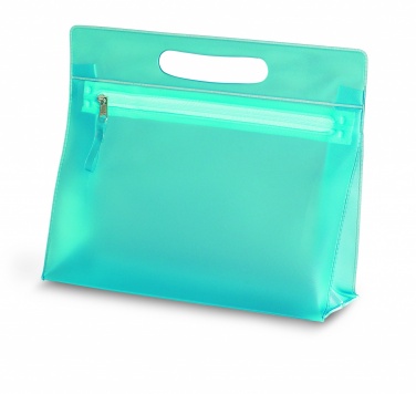 Logotrade Geschäftsgeschenke das Foto: Transparente Kosmetiktasche