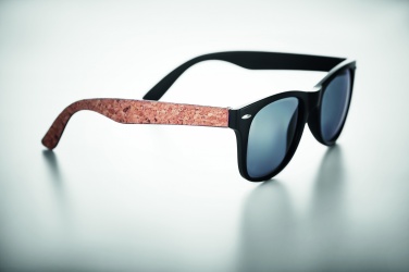 Logotrade Logogeschenke das Foto: Sonnenbrille mit Kork TALLINN