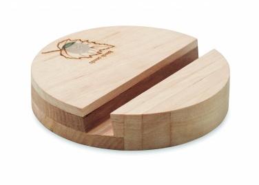 Logotrade Logogeschenke das Foto: Smartphone Halter Birkenholz