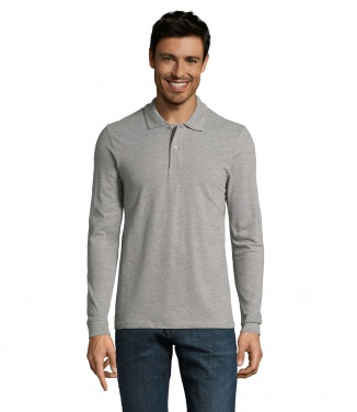 Logotrade Firmengeschenke das Foto: PERFECT MEN LSL POLO 180g
