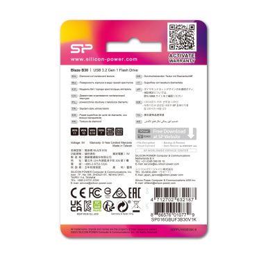 Logotrade Logogeschenke das Foto: USB-Stick Silicon Power Blaze B30 3.1