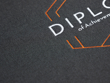 Logotrade Logogeschenke das Foto: Diplom-Abdeckung 1700280