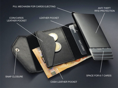 Logotrade werbemittel das Foto: RFID Geldbörse 1249131