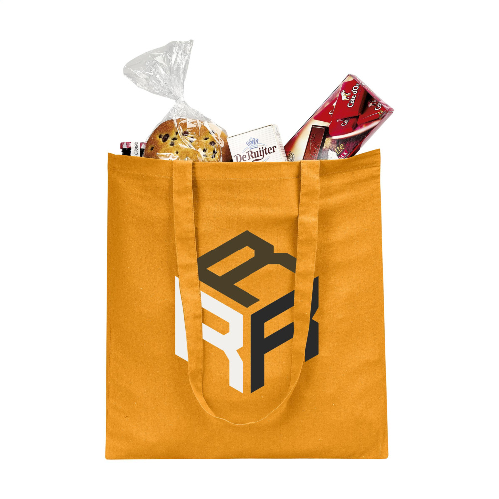 Logotrade Geschäftsgeschenke das Foto: Shoppy Colour Bag (135 g/m²) Baumwolltasche