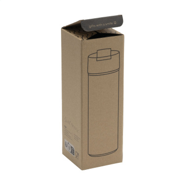 Logotrade Logogeschenke das Foto: Sakura 360 ml Bambus Thermoflasche/Thermobecher