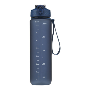 Logotrade Logogeschenke das Foto: AquaSport GRS Recycling-Wasserflasche 1.000 ml