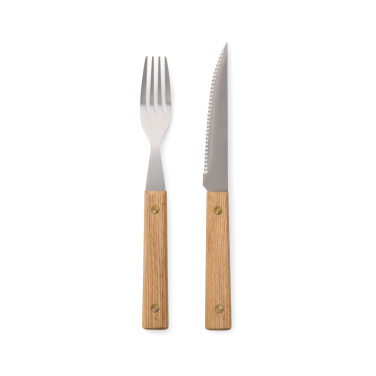 Logotrade werbemittel das Foto: VINGA Paso 8-teiliges Grill-Besteck-Set