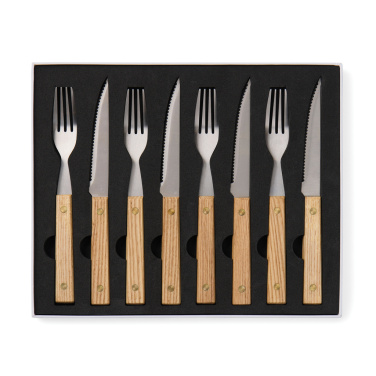 Logotrade Werbeartikel das Foto: VINGA Paso 8-teiliges Grill-Besteck-Set
