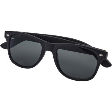 Logotrade werbemittel das Foto: Arlo Bambus Sonnenbrille mit schwarzer Beschichtung