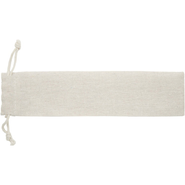 Logotrade Geschäftsgeschenke das Foto: Root 5-teiliges Besteckset aus Edelstahl und Buchenholz