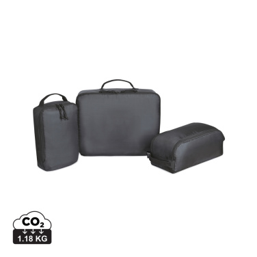 Logotrade Firmengeschenke das Foto: Renew AWARE™ rPET 3-teiliges Packing-Cube-Set