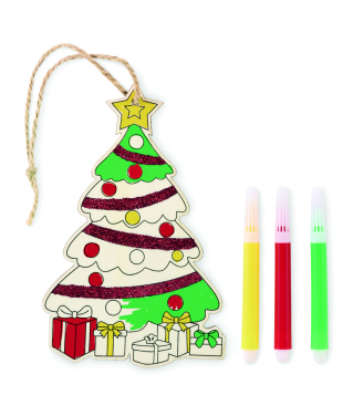 Logotrade Firmengeschenke das Foto: Weihnachtsschmuck Tanne