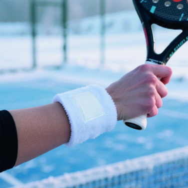 Logotrade Werbegeschenke das Foto: Schweißarmband Polycotton