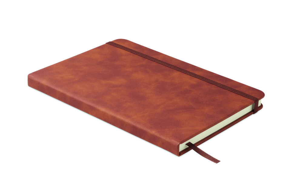 Logotrade Werbegeschenke das Foto: DIN A5 Smokey Notizbuch PU