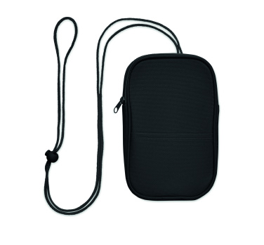 Logotrade Werbeartikel das Foto: Crossbody-Reisetasche RPET