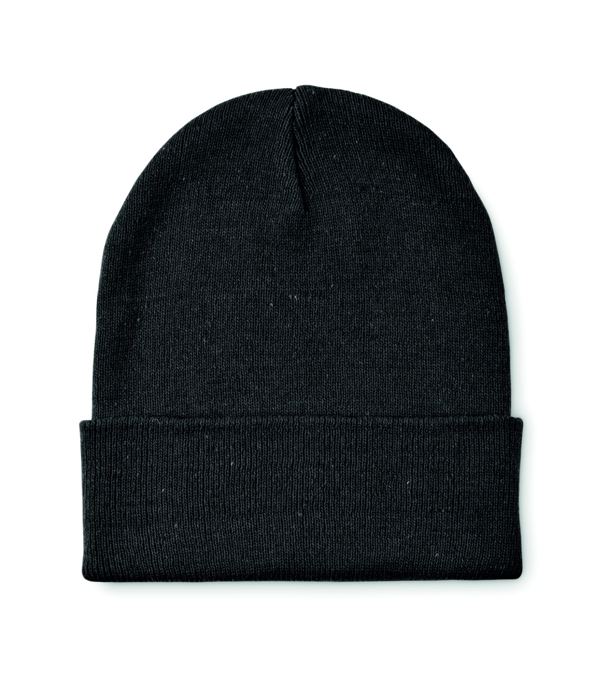 Logotrade Geschäftsgeschenke das Foto: Beanie mit Bündchen