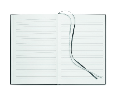 Logotrade Werbeartikel das Foto: DIN A5 Notizbuch rec. Material