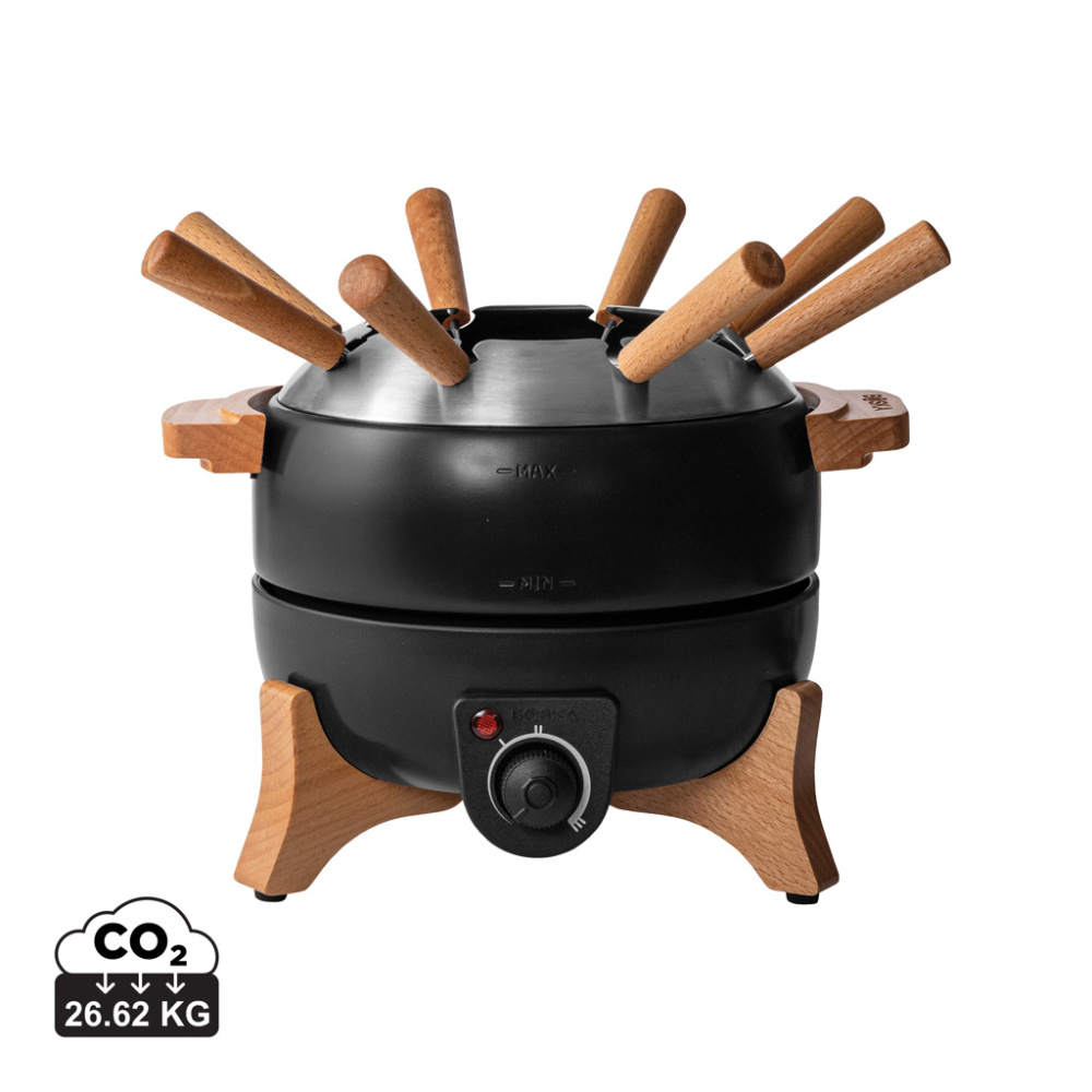 Logotrade Werbeartikel das Foto: BOSKA electrisches Party Fondue Set - 2.3L (EU Type F)