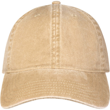 Logotrade Logogeschenke das Foto: Grafton Kappe mit 6 Segmenten washed