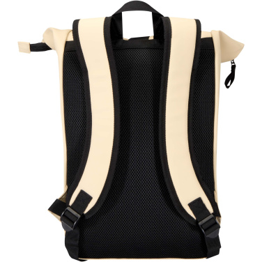 Logotrade Werbegeschenke das Foto: Resi Plus 15" GRS-recycelter Rolltop Rucksack 18 L 